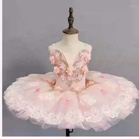 Ballet Costume For Children s Stage Dream Competition For Girls Skirt Performance Gauze Skirt Swan