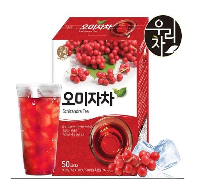 茶 ソンウォン食品 五味子茶（粉スティック型）17g x 100包