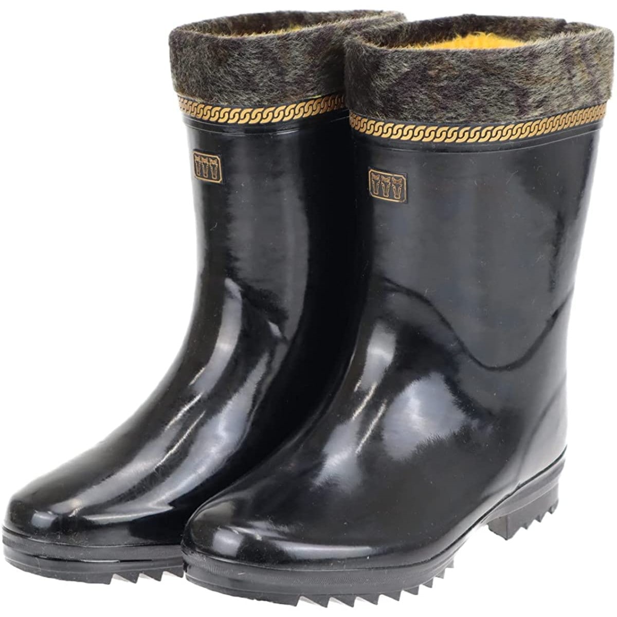 【在庫有・即納】ミツウマ 防寒ダービーキング長No.204MUH 26.0cm メンズ 男性 長靴/秋冬/雪/スパイクピン無/防滑/防水