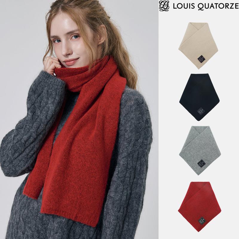 コリオリ ソリッド ニット マフラー 2EMK065