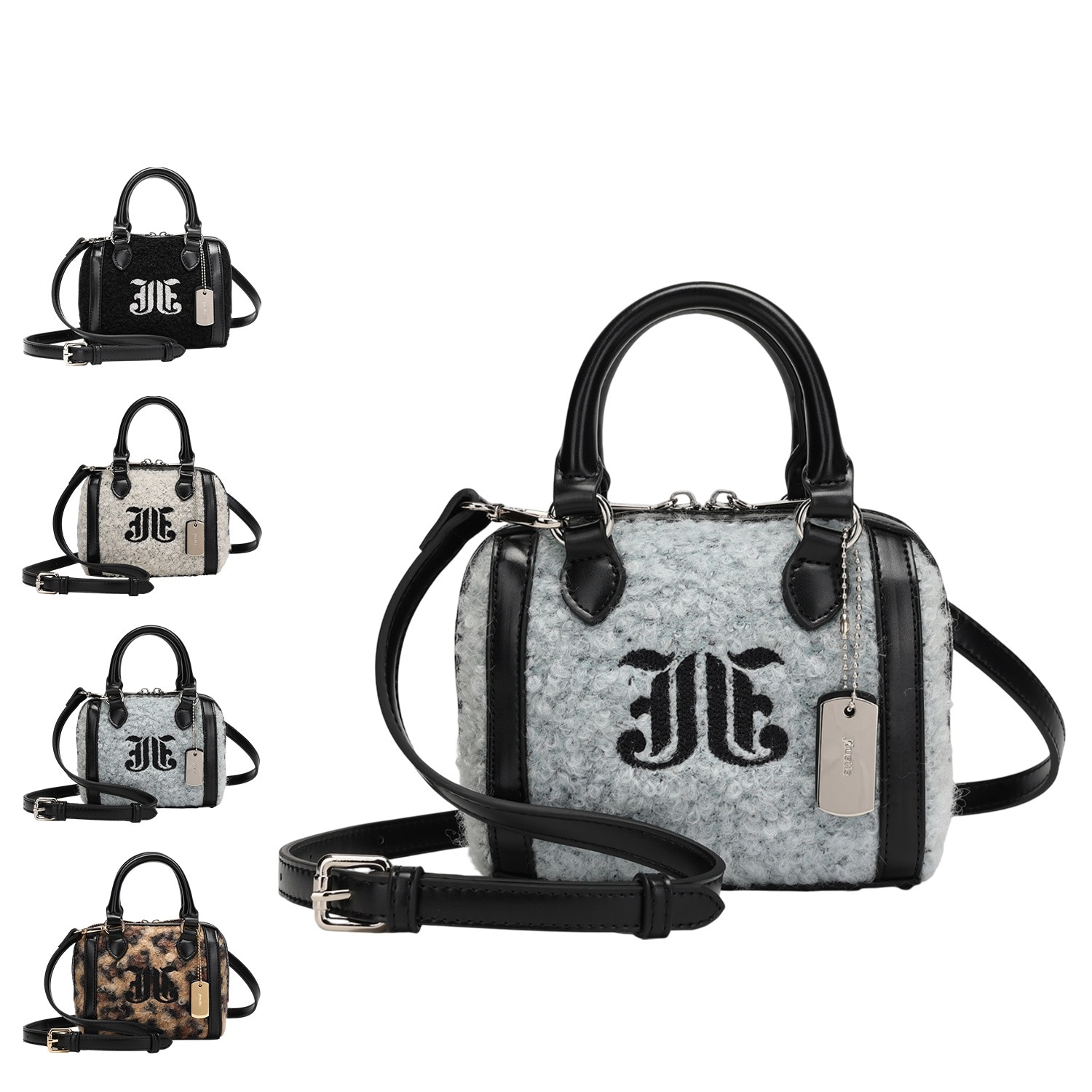 ボストンバッグ ショルダー レディース 斜めがけ ブラック ホワイト ブルー ブラウン 黒 白 JUT-81700B