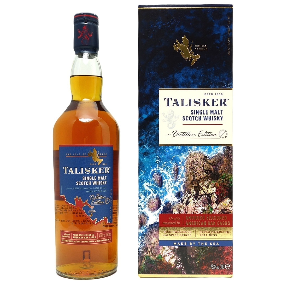 タリスカー ディスティラーズ エディション シングル モルト 45.8度 箱付 700ml 正規品 スコッチウイスキー スカイ ^YCTSEDJ0^
