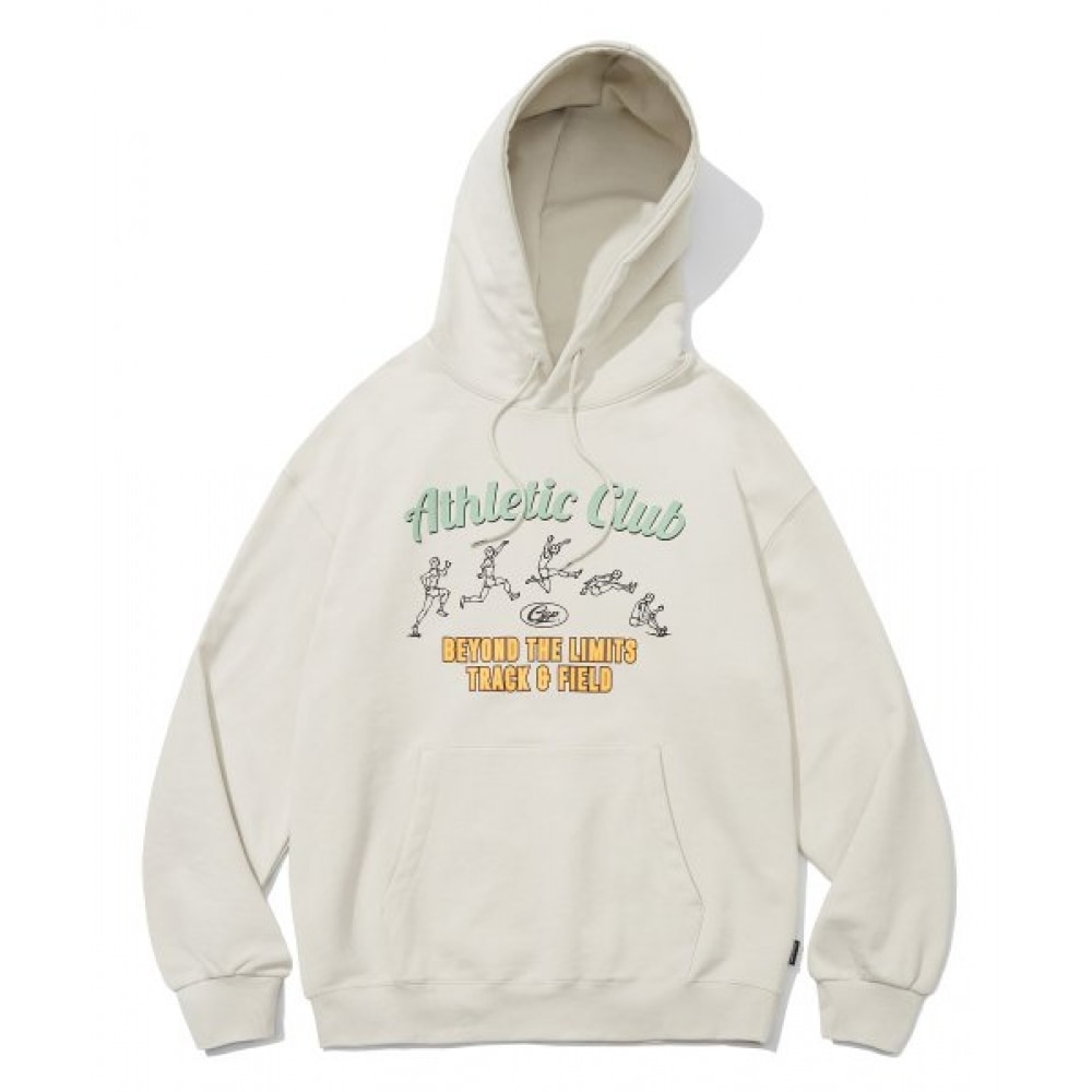 CODEGRY アスレチッククラブオーバーフィットパーカー_クリーム