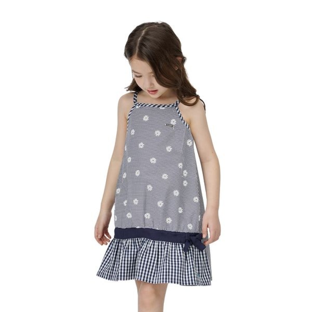 [ゲスキーズ] ギンガムチェックストラップワンピース (G15KAO040-T)