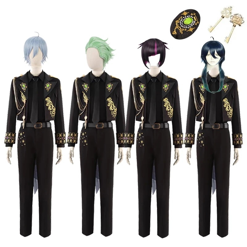 ツイステッドワンダーランド コスプレツイステ 5周年 コスプレ ツイステコスプレディアソムニア寮 リリア シルバー セベク マレウス コスプレ 制服 5周年記念 寮服 5th「ウィッグ」 追加可