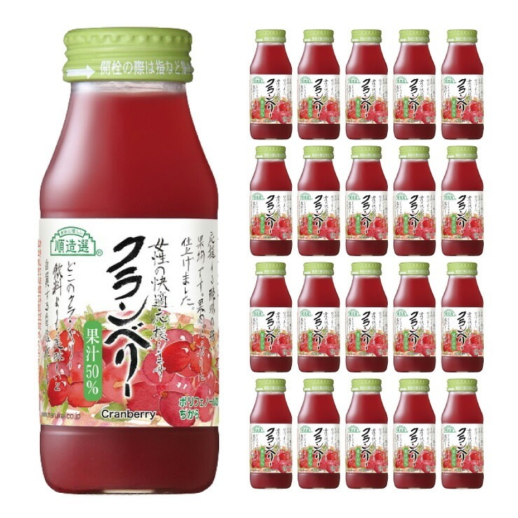 順造選 クランベリー 180ml 20本 マルカイコーポレーション 4,733円