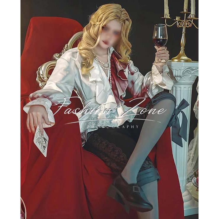 IdentityV 第五人格 風 写真家 宿酔 ジョセフ・ドラソーンズ コスプレ衣装 ウィッグ 靴 cosplay ハロウィン 演出服 変装