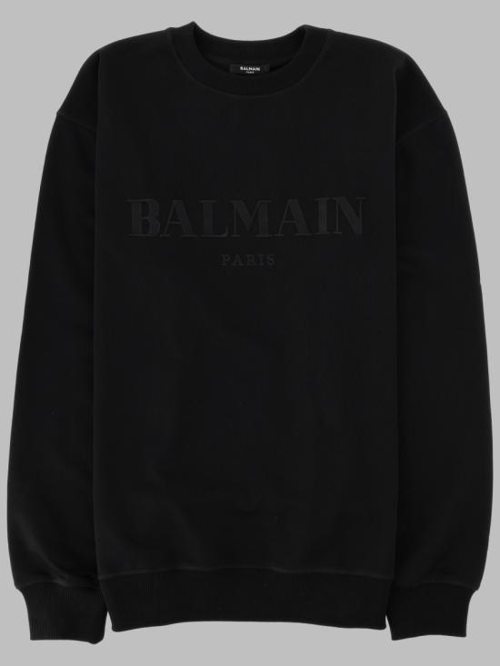 BALMAIN Men Tunic Tops HH1JQ130BD60 EAP BLACK