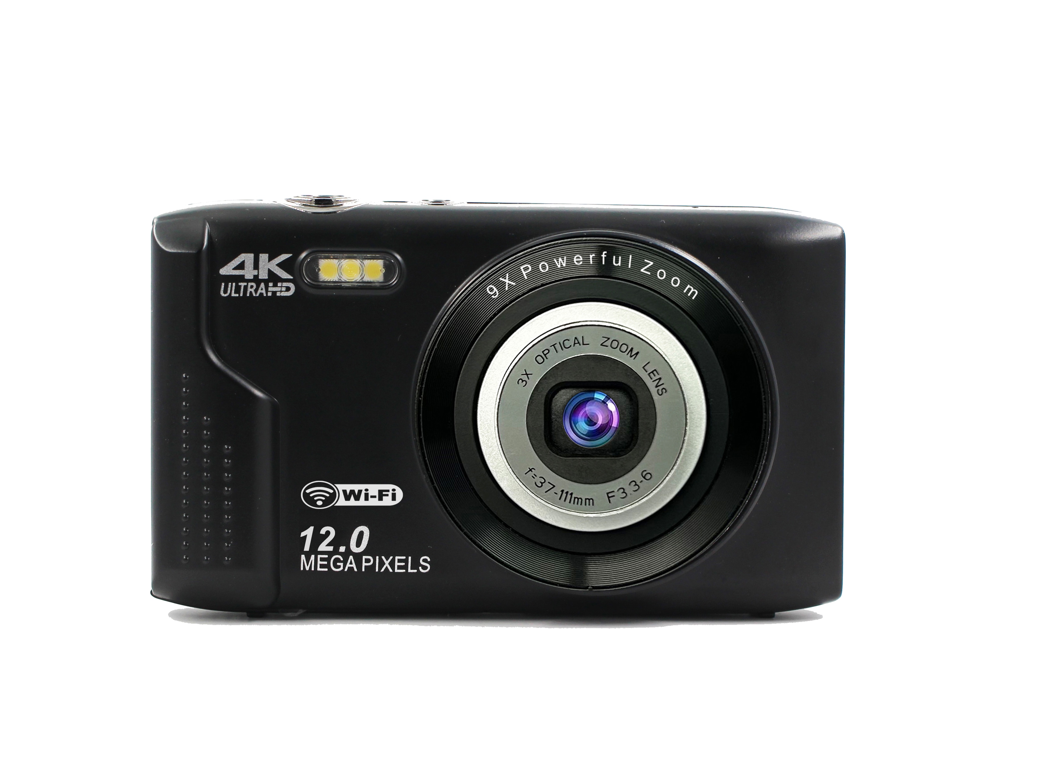 BLUEWIDE 光学ズーム対応 コンパクトデジタルカメラ 7500万画素 4K動画 CALSモード Wi-Fi オートフォーカス