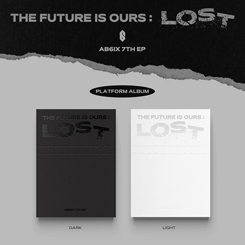 【未開封新品】（2種セット）ABI SIX 7集EP THE FUTURE IS OURS LOSTプラットフォーム（LRE001）