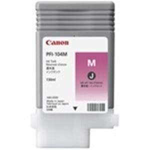 Canon キヤノン 大判インクカートリッジ 純正 (PFI-104M) マゼンタ