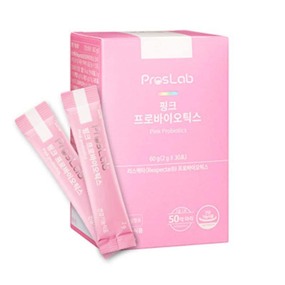 プロスラップピンクプロバイオティクス女性乳酸菌60g1個