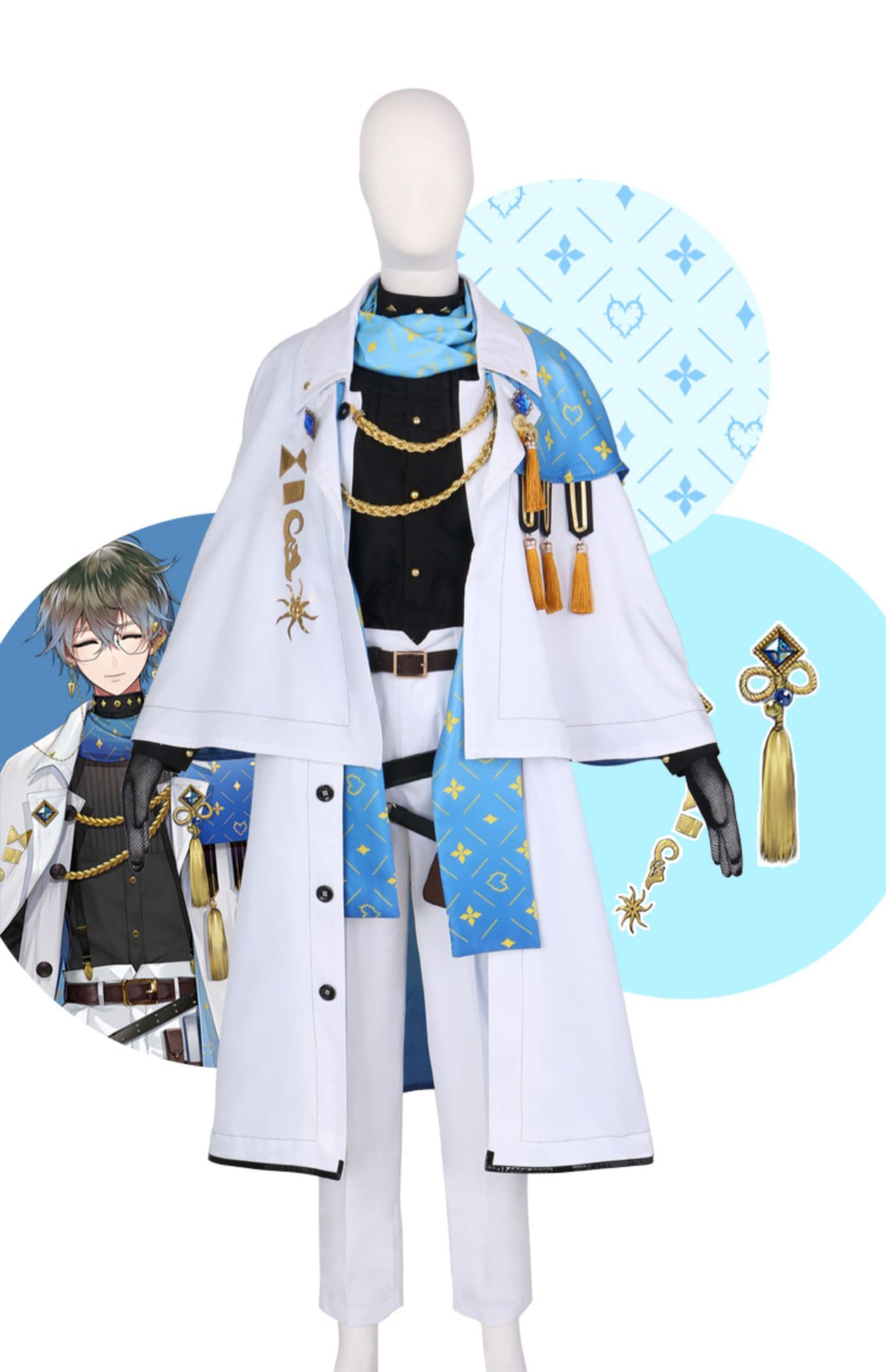 バーチャル VTuber アイクイーヴランド Ike Eveland コスプレ 衣装