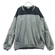 ハイドロゲン BRONZAJI 袖ライン 星柄 長袖 ジップパーカー M パープル HYDROGEN メンズ