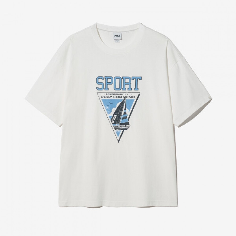 フィラ ヴィンテージ 半袖Tシャツ FS2RSH2117X_OWH