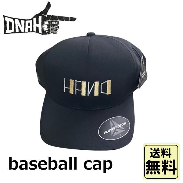 メンズ　HAND　ハンド　ロゴ刺繍　キャップ　大阪発ブランド　ストリート　B