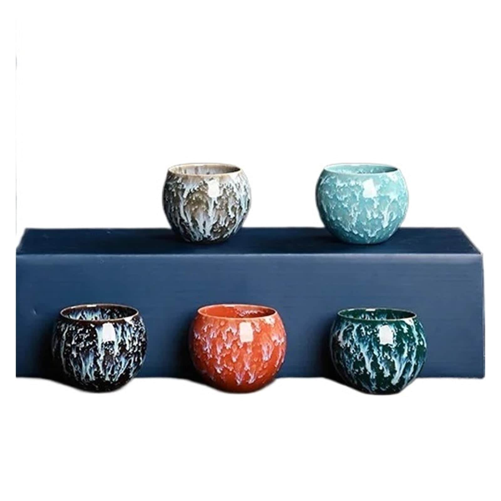 ティーアクセサリー Teedose セラミックカップセット ティーウェア 5 人用 サモワール式用