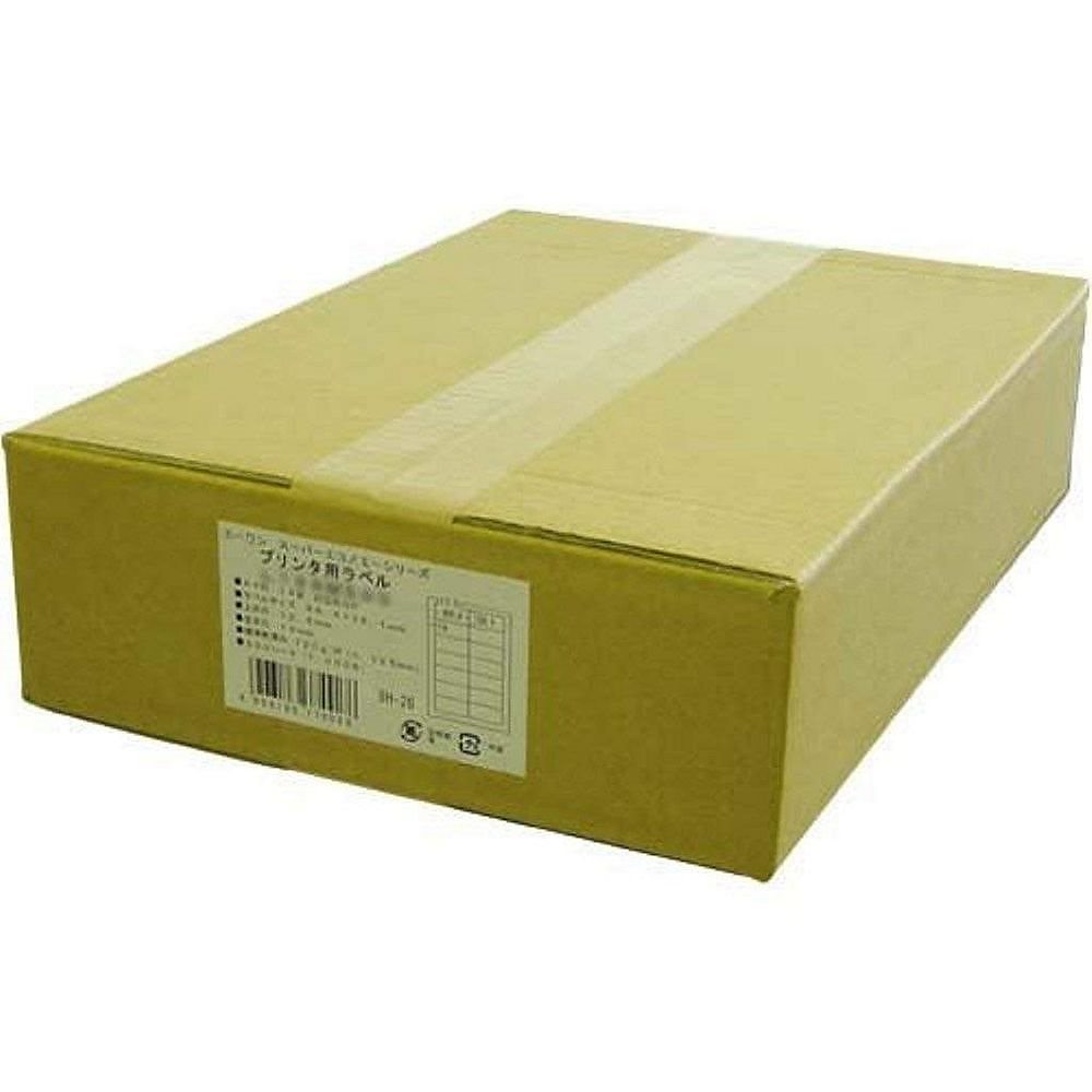 スーパーエコノミー プリンタ用ラベル A4 4面 500シート L4AM500N