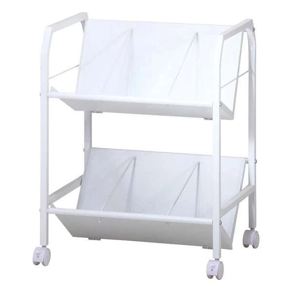 オフィス ファイルワゴン2段 83983 不二貿易