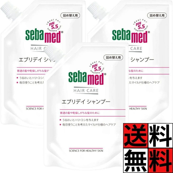 シャンプー 詰め替え セバメド 髪 乾燥 ヘアケア ハリ コシ マイルド 泡 頭皮 マッサージ 洗髪 洗う うるおい フケ かゆみ 弱酸性 透明感 石鹸成分 無添加 アクアティックハーブ 400ml