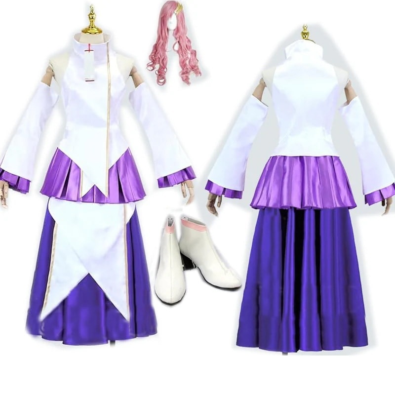 機動戦士ガンダムSEED ラクスクライン コスプレ衣装 お盆 プレゼント 祭り 変装 ステージ 舞台服 コスプレ祭　文化祭　ウィッグ追加可能