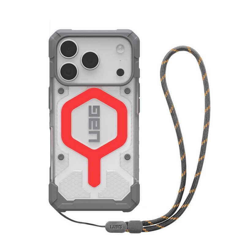 UAG　iPhone 17 Pro用 MagSafe対応 PATHFINDER CLEAR/BUNDLE(ラヴァ)　UAG-IPH25MA-MS-LV-L