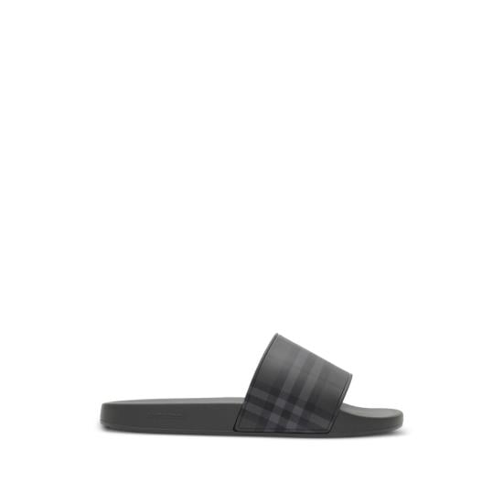 BURBERRY Men Sandals 8128131 MF SDL FUR C6215 BLACK GREY