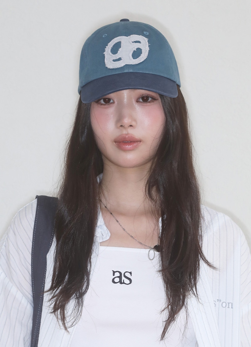 【AS"ON】 TWO TONE PATCH BALL CAP キャップ 正規品