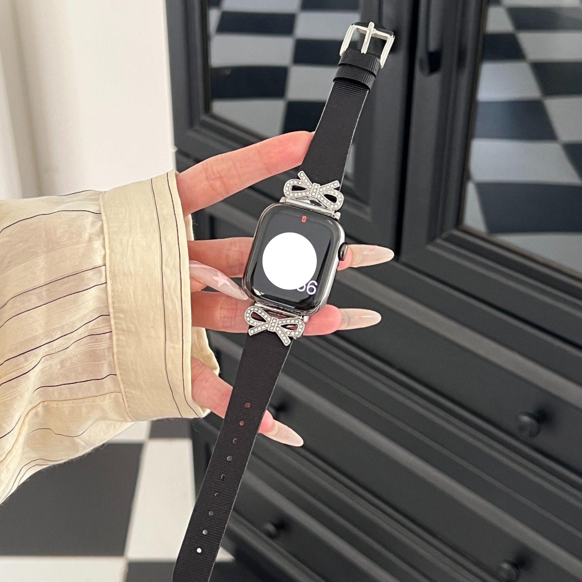 2025新作人気アップルウォッチバンド適用アップル腕時計バンドiWatch678女性ストラップs8新しい金属ストラップ最安値保証品質良い