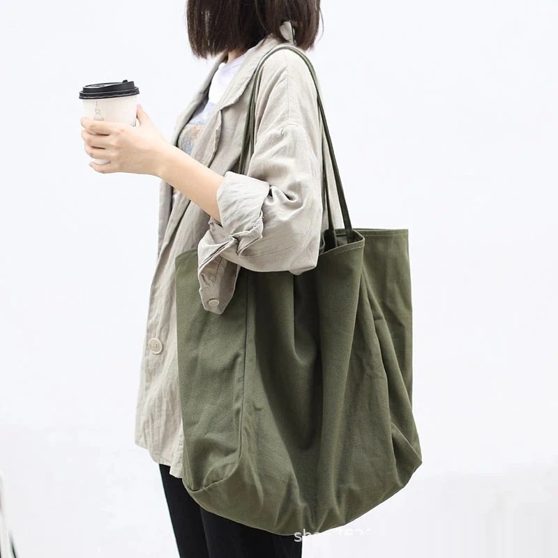 【即納今だけの特売】通学/通勤/旅行に便利ミニバッグ トートバッグ 帆布 ふわふわ 大容量トートバッグ エコバッグ ミニバッグバックパック