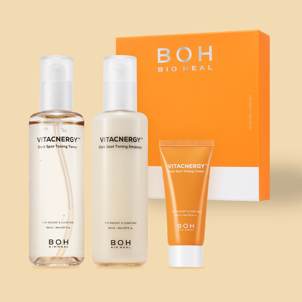 ビタシナジー シミ・くすみトーニング スキンケア 2種セット（トナー150mL＋エマルジョン150mL＋クリーム30mL）