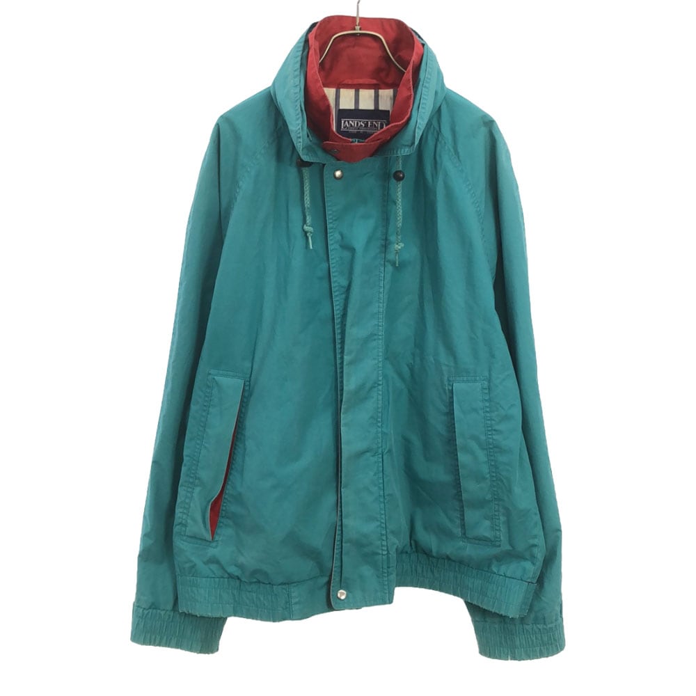 ランズエンド 90s オールド マウンテンパーカー L グリーン系 LANDS END ブルゾン ジャケット メンズ
