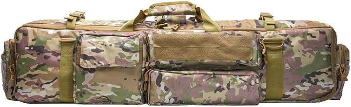 サバゲー ダブル ガン ケース ライフル 2丁 ソフト バッグ タクティカル 100cm 収納(迷彩) 6,374円