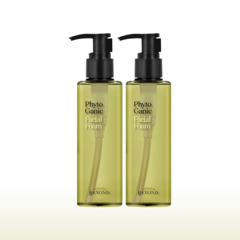[1+1 クレンジングフォーム しっとりとした肌 すっきり洗浄 韓国人気] フィトガニックフェイシャルフォーム 200ml x2本 ジェルタイプ フィトバイオーム 清浄ハーブ原料 乾燥した肌 保湿ケア