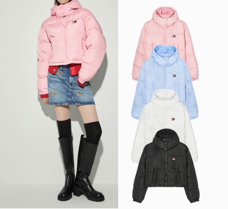 Crop Aleska Puffer (T32E7QJC50TWT1 )