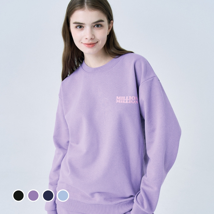 MILLION GRID SWEATSHIRTミリオングリッドスウェットシャツ