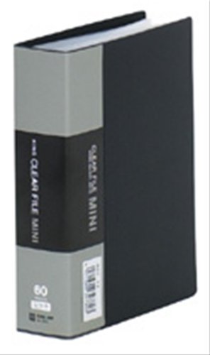 キングジム 贈物 クリアーファイルミニ 92C 黒 商品 A4S