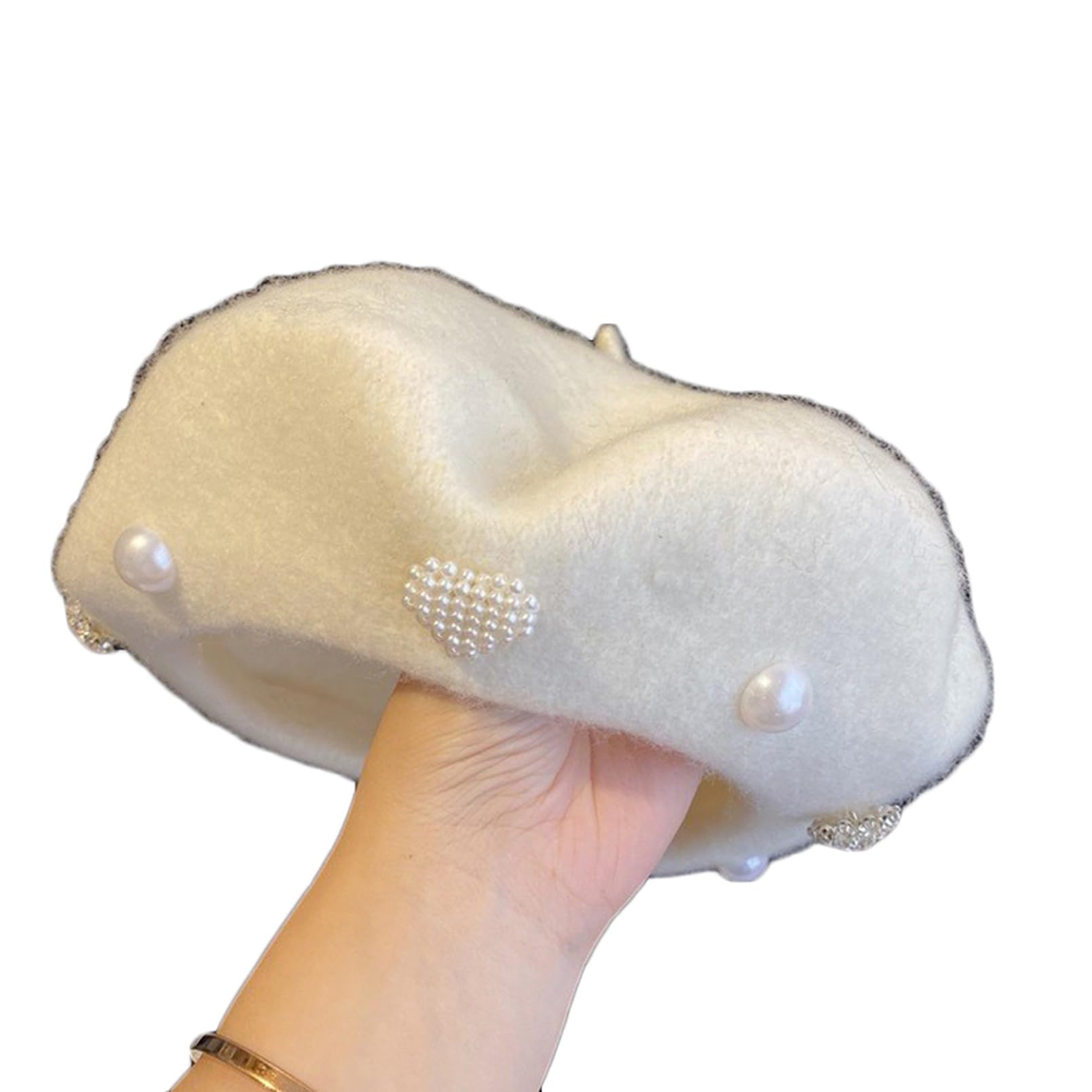 [ＬＳＤＺＷ] ベレー帽 女性 大人 おしゃれ 秋冬 ニット ベレー ウール ペア 秋 冬用 帽子 おそろい お揃い おしゃれ ママ キッズ 可愛い 女の子 男の子 シンプル グリーン ベージュ ホワ