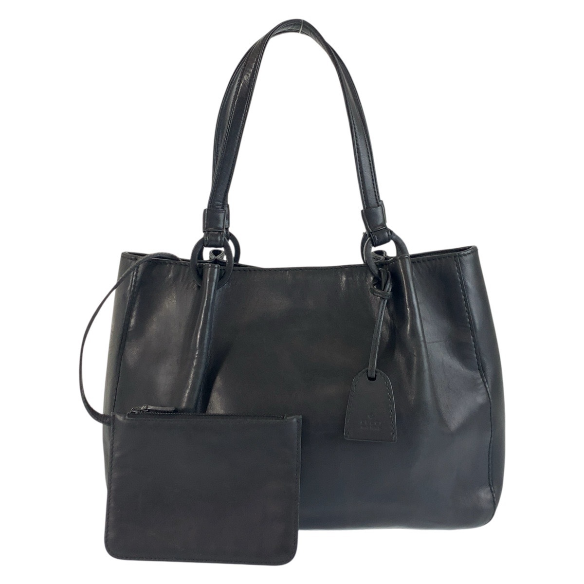 ブラック 黒 レザー 101919 トートバッグ ショルダーバッグ レディース 504648