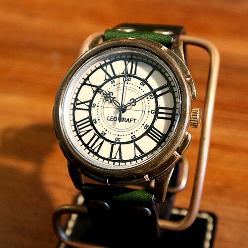文字入り オリジナル手作り時計（メンズ）[ 時計 オリジナル ハンドメイド プレゼント ギフト 贈り