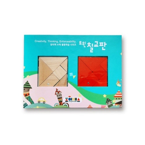 ジョイマスマグネットツインチル教版2色14彫刻学校幼稚園教区思考力問題解決能力数学的創造力向上