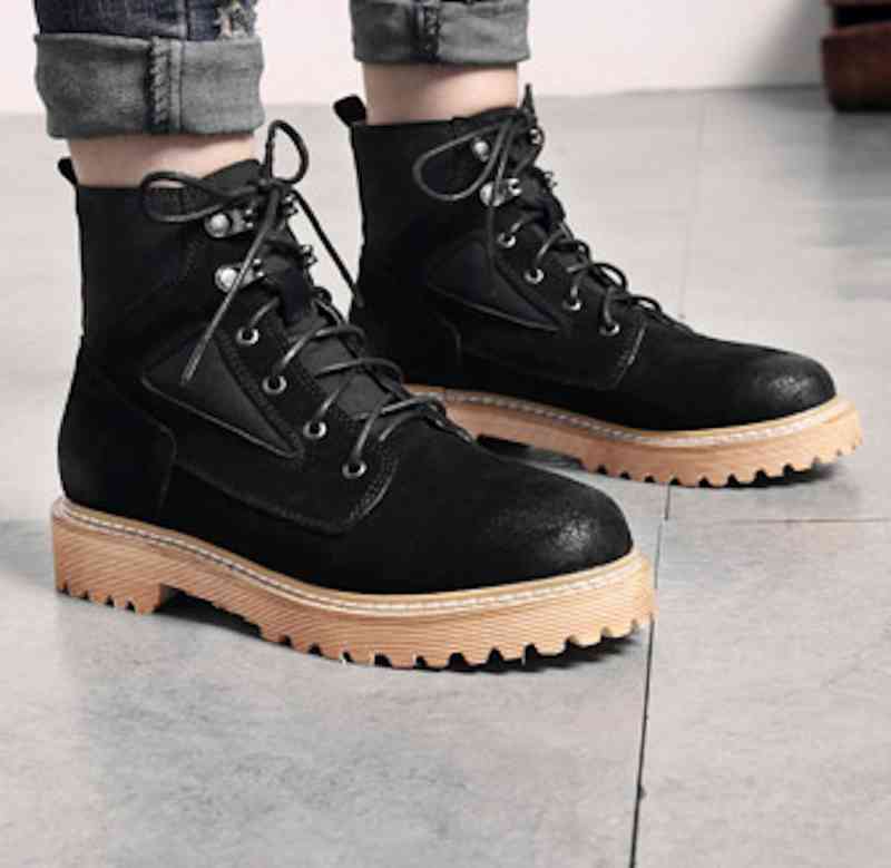 ブーツ レディース 軽量 厚底 防寒 兼用 防水 レースアップ 4E 軽い スニーカー ショート ウォーキング ヒール 歩きやすい きれいめ ミドル丈 ローヒール 夏 暖かい おしゃれ 撥水 雨 シュ