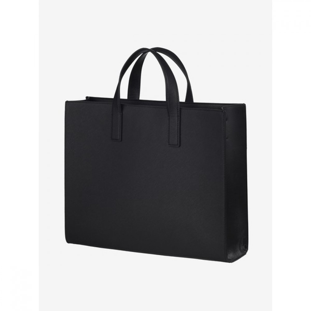 [マインドブリッジ] レザーブリーフトートバッグ