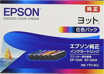 エプソン 純正 インクカートリッジ ヨット YTH-6CL 6色パック 5,822円