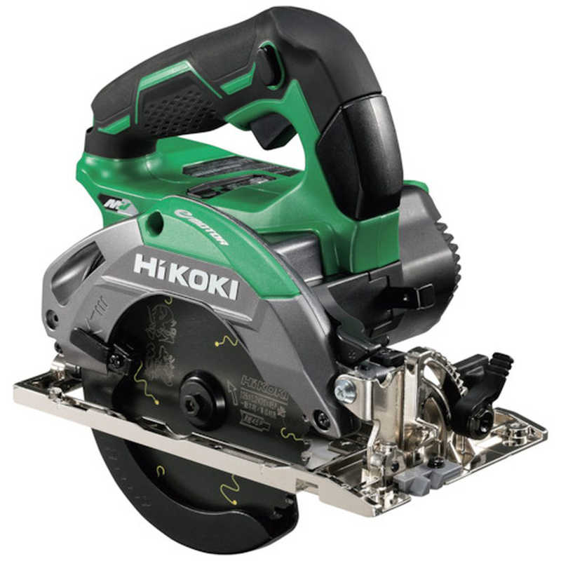 HiKOKI　HiKOKI コードレス丸のこ 36V 125mm(黒鯱チップソー付) 本体のみ グリーン　C3605DASKNN