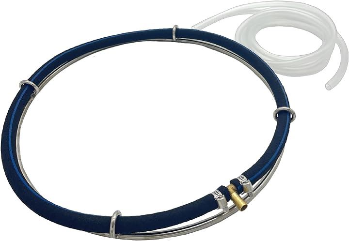 エアーリング エアレーション 錦鯉 気泡 バブル 水槽 魚 酸素 エアストーン( 35cm)