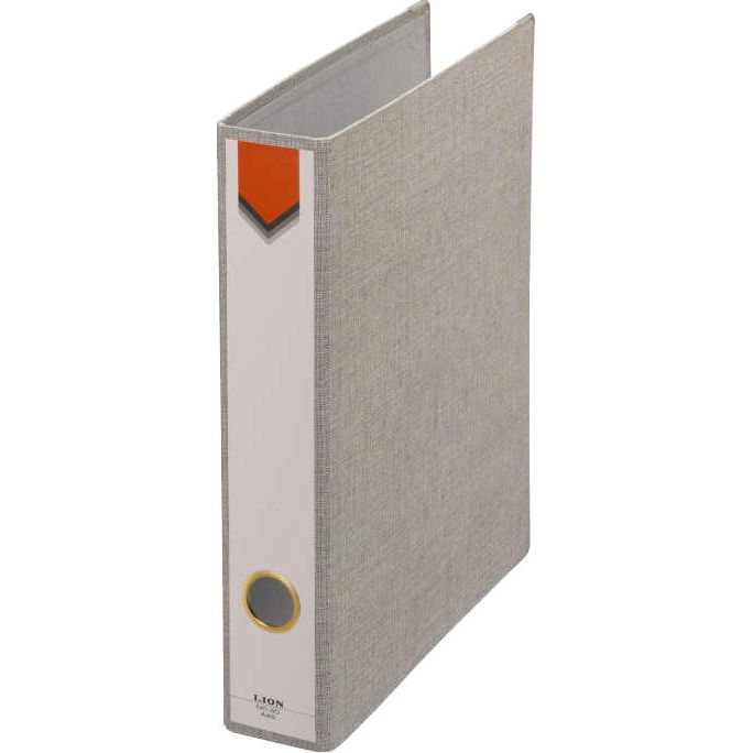 （まとめ買い）ライオン事務器 スモールファイル A4タテ 2穴 270枚収容 背幅60mm グレー No.30 A4S 120-23 [x3] 4,523円