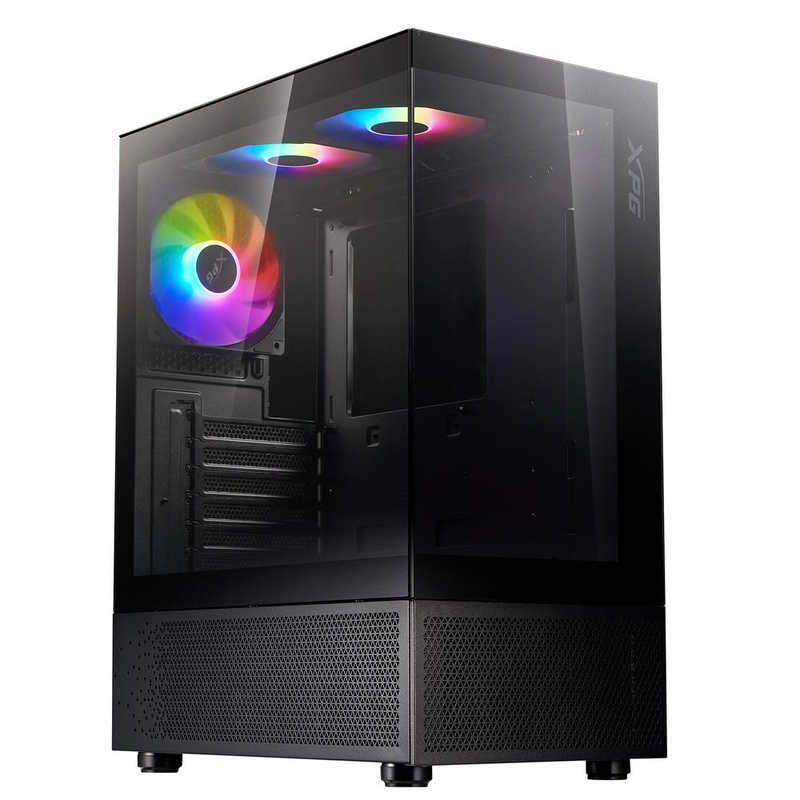ADATA　PCケース ［ATX / MicroATX / Mini-ITX ］ INVADERX MINI ブラック　INVADERXMINIMT-BKCWW