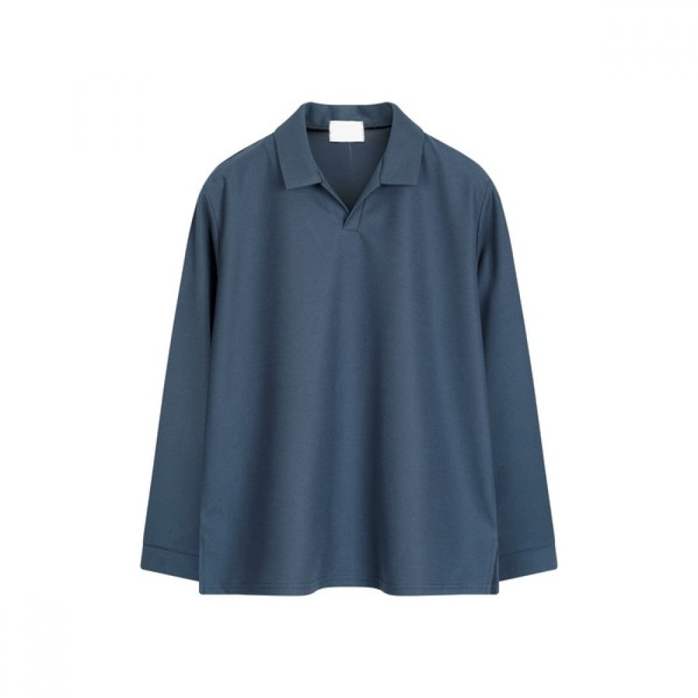 (ハリソン) VネックカラーロングスリーブティーHITC1105