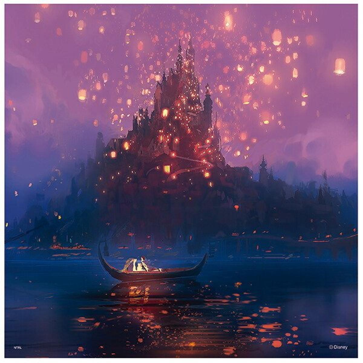 アサヒペン 障子紙 のりで貼る ディズニー プリンセス 塔の上のラプンツェル（障子紙2枚組用） 92cm×182cm NTLP-011S おしゃれ リメイク 簡単 張り替え